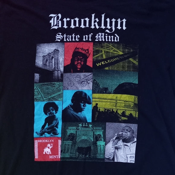 Notorious B.I.G. Brooklyn State Of Mind Rap Tee T-Shirt