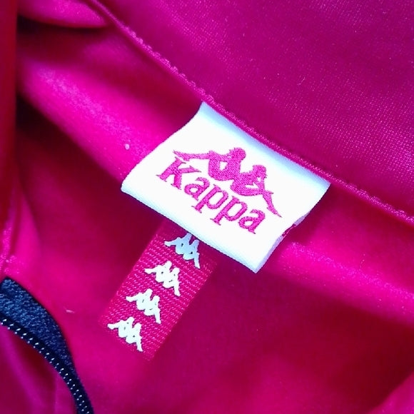 Kappa Red and Black Track Jacket