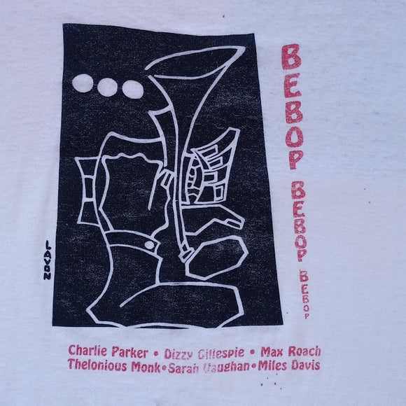 Vintage Jazz Bebop Bebop Dizzy Gillespie Miles Davis Charlie Parker Tee