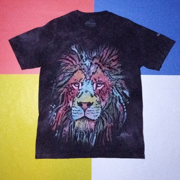 Lion Head Tie Dye The Mountain Toronto Zoo T-Shirt