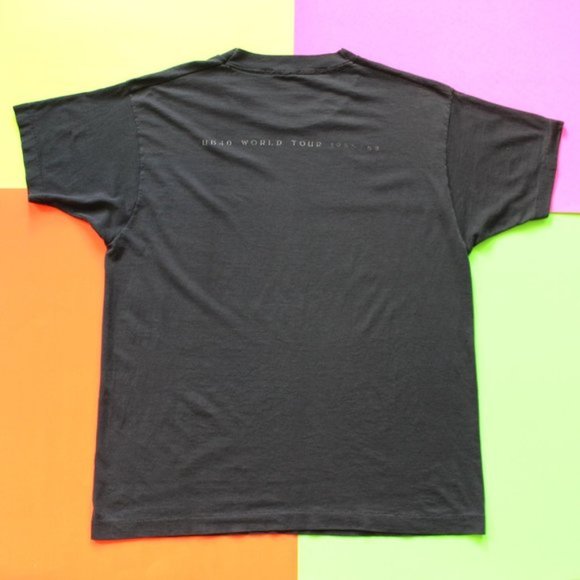 Vintage 1988/1988 UB40 World Tour T-Shirt Single Stitch