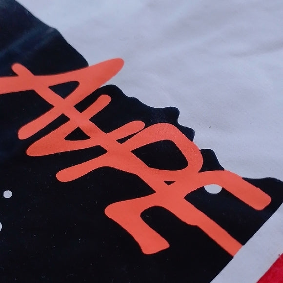 Aape By BATHING APE Orange Zip Up JAcket