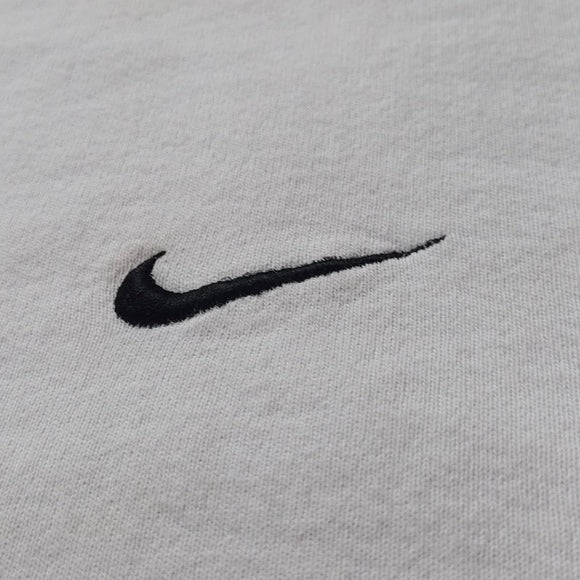Vintage 90s White Nike Essential Crewneck Sweater