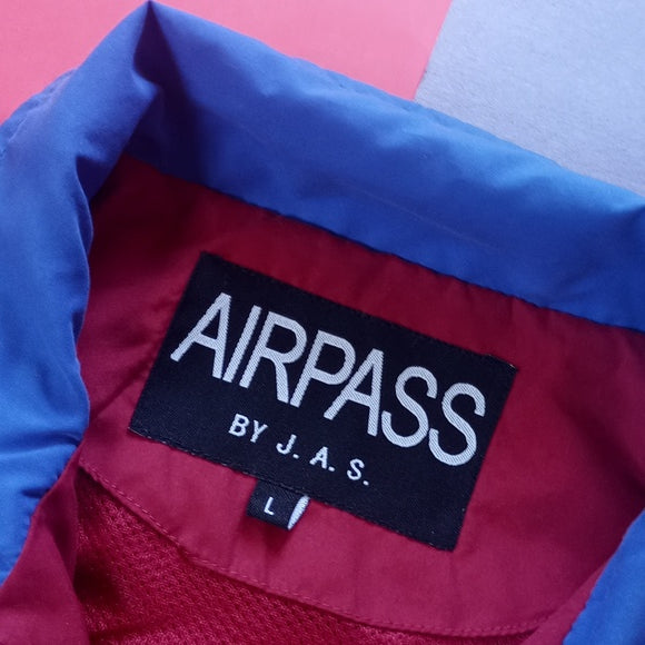 Vintage Airpass By J.A.S. Colour Block Jacket Unisex