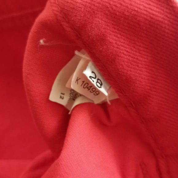 VALENTINO Red Denim Jeans Unisex