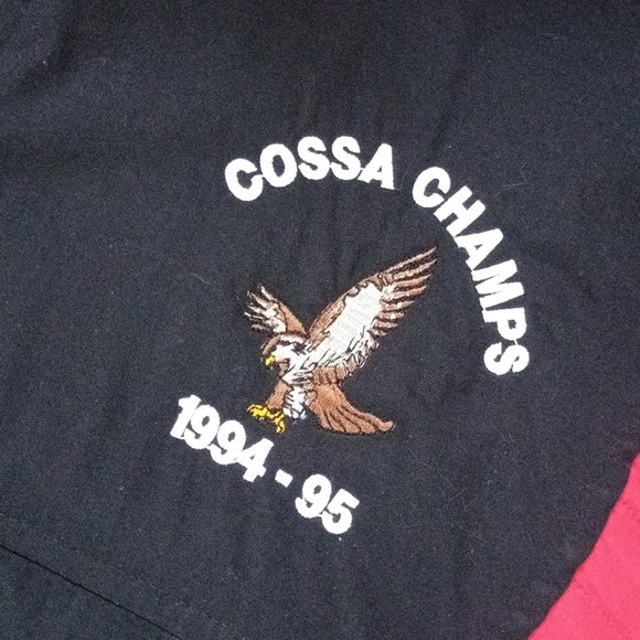 Vintage 1994-95 FALCON Basketball COSSA Champs STARTER Style Pullover Jacket
