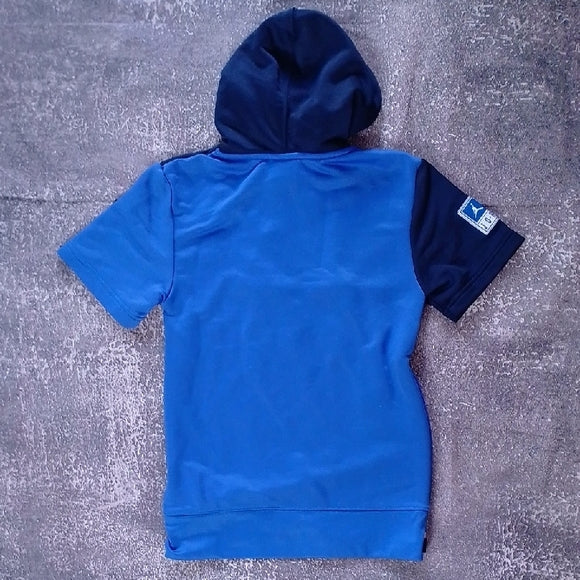 JORDAN Nike Blue Kids Hoodie T-Shirt