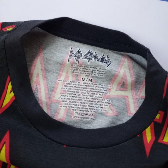 2019 NWT Def Leppard Graphic Band Shirt