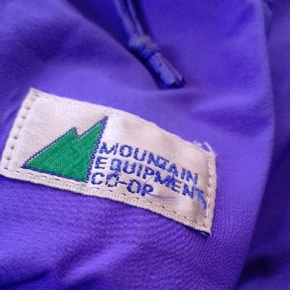 MEC Goose Down Blue Winter Jacket WOMENS GORE-TEX