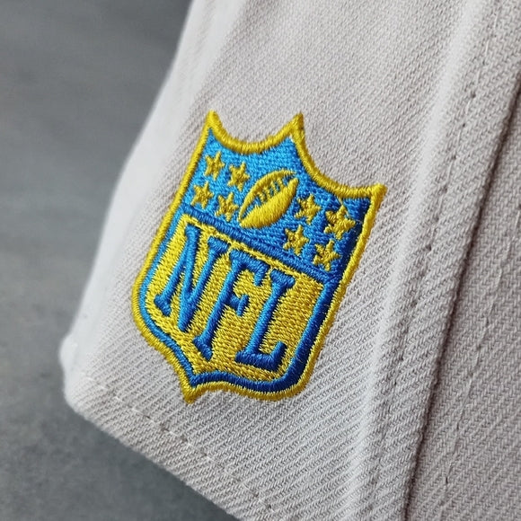 NWOT Los Angeles Rams New Era 2023 NFL Draft 39THIRTY Flex Hat - CREAM