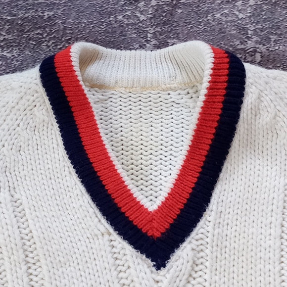 Vintage CARLTON BANKS STYLE Bel Air V-Neck Sweater UNISEX