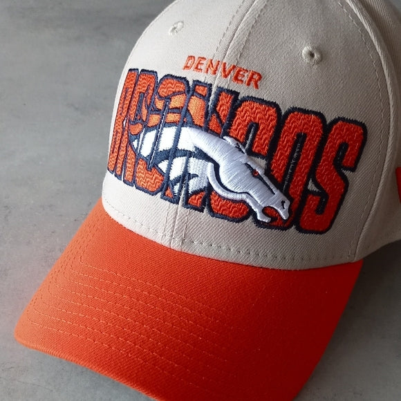 NWOT Denver Broncos New Era 2023 NFL Draft 59FIFTY FITTED Hat Stone/Ora