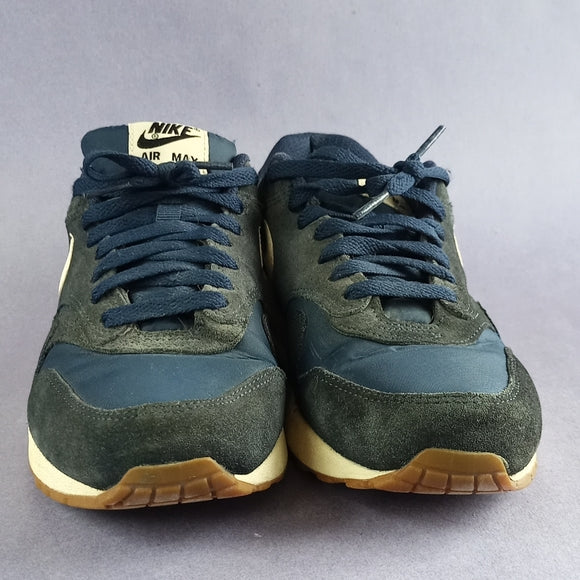 RARE Nike Air Max 1 Midnight Navy Sail Shoes 537383-411