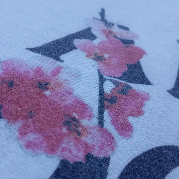 ANTI SOCIAL SOCIAL CLUB CHERRY BLOSSOM TEE WHITE Crop top