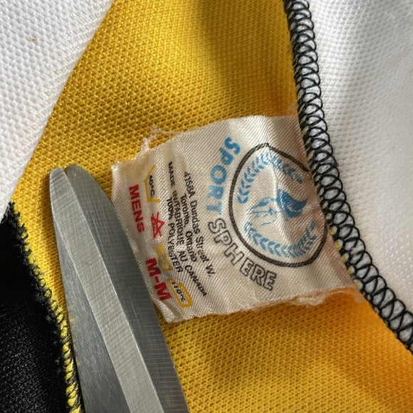 Vintage 90s Jolly Miller Beer Mug Hockey Jersey