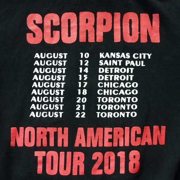 2018 SCORPIONS North American Tour Band Hoodie