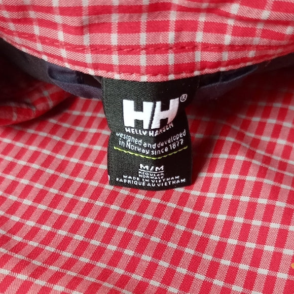 Helly Hansen Red Men's Shirt Button UP