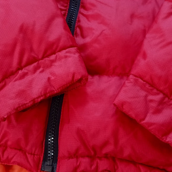 Vintage 90s Tommy Hilfiger Goose Down Puffer Jacket RED