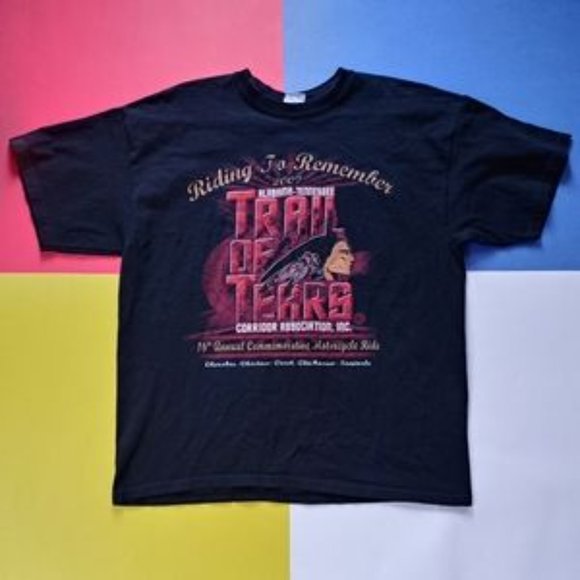 2009 Riding to Remember Trail of Tears Graphic T-Shirt