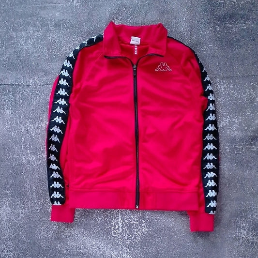 Kappa Red and Black Track Jacket