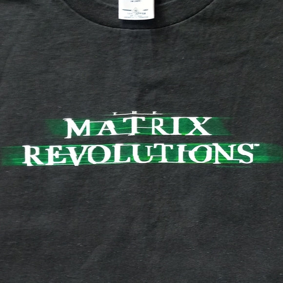 Vintage 2003 Matrix Revolutions Movie Promo T-Shirt