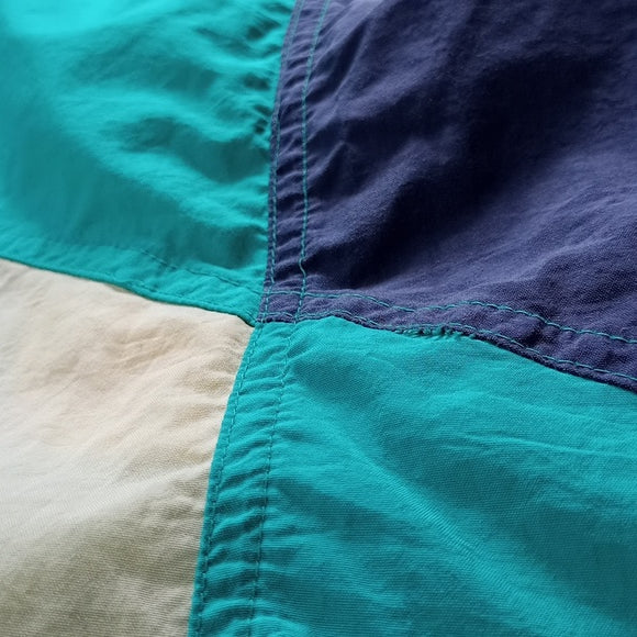 Vintage 90s Colour Block Wave Zone Fresh Prince Aunt Viv Shorts unisex POCKETS