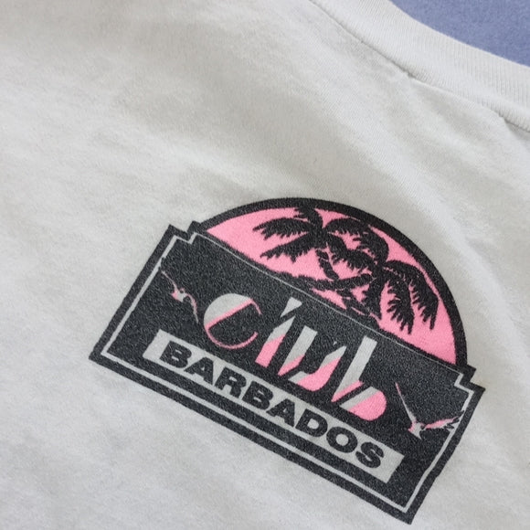 Vintage Single Stitch Destination Club Barbados Sunset Tee T-Shirt