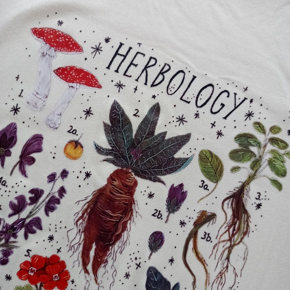 Herbology Floral Roots Seeds Leaves T-Shirt