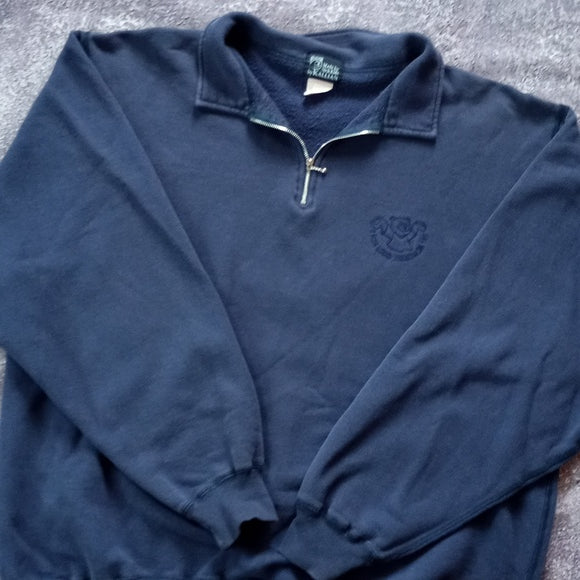 Vintage 1999 SICK KIDS TELETHON Embroidered Bear Quarter zip Sweater UNISEX