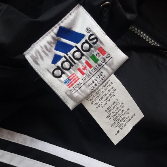 Vintage 90s Adidas Tearaway Windbreaker Jacket UNISEX