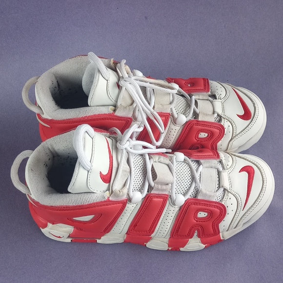 Nike Air More Uptempo Varsity Red Athletic Shoes 414962-100
