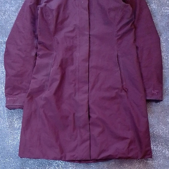 Arc'teryx PATERA PARKA Gore-tex Maroon Goosedown Outerwear