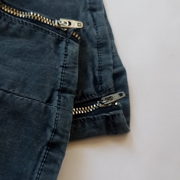 J BRAND Houlihan Cargo Pockets Denim Jeans Vin Navy Cut # 6461