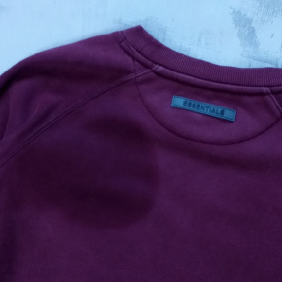 Essentials Fear Of God Sweater Maroon