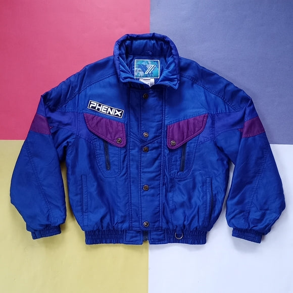 Vintage PHENIX Snowmobile Winter Two Piece Jacket & snow Pants