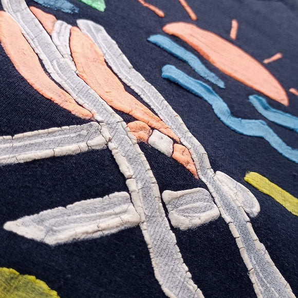 Vintage 80s Beach Summer & Sun Sweater Unisex