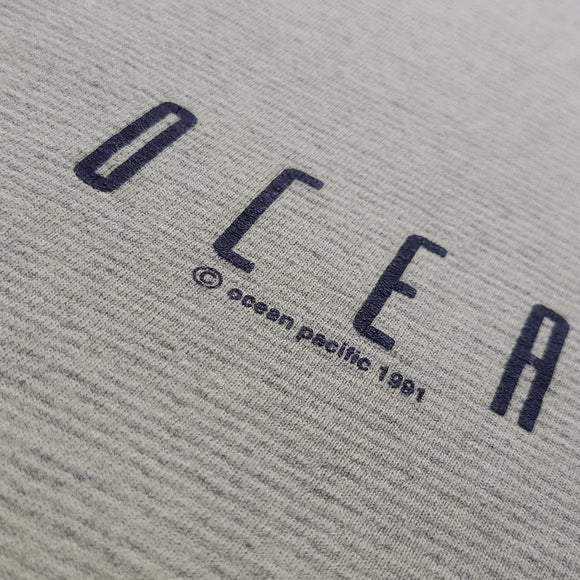 Vintage 1991 OP Ocean Pacific Single Stitch T-Shirt UNISEX
