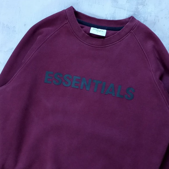 Essentials Fear Of God Sweater Maroon