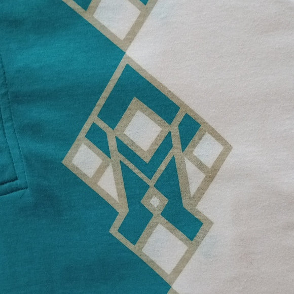 Vintage 1992 Funky Pattern HEAD Brand Polo T-Shirt