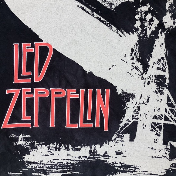 Official Led Zeppelin Big Print Tie Dye T-Shirt Unisex