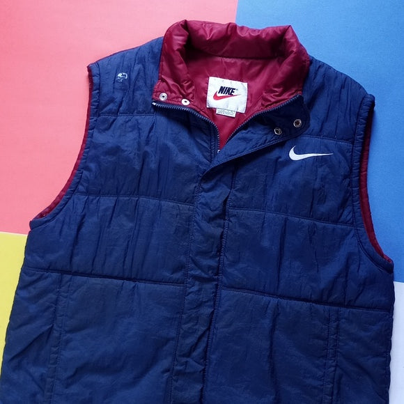 Vintage 90s Nike Essential Puffer Vest unisex