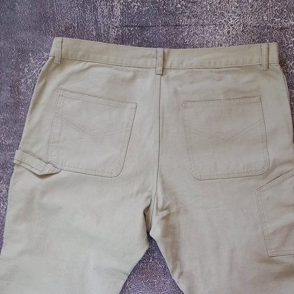 Carhartt-style, utilitarian double-knee workwear Cargo Pocket Jeans