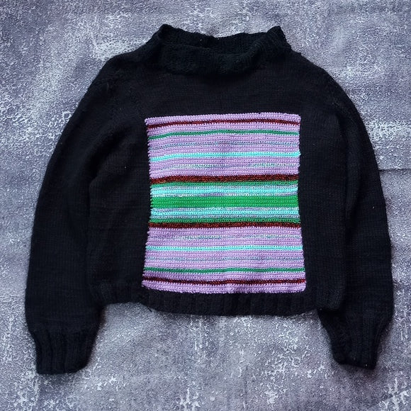 Vintage 90s Unique Big Comfy Mom Sweater