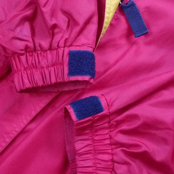 Vintage 1990s Tommy Hilfiger Red Track Jacket Windbreaker UNISEX