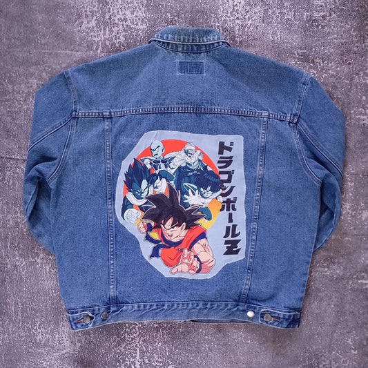 Vintage REWORKED DRAGON BALL Z CHEROKEE GOKU UPCYCLE