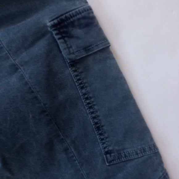 J BRAND Houlihan Cargo Pockets Denim Jeans Vin Navy Cut # 6461