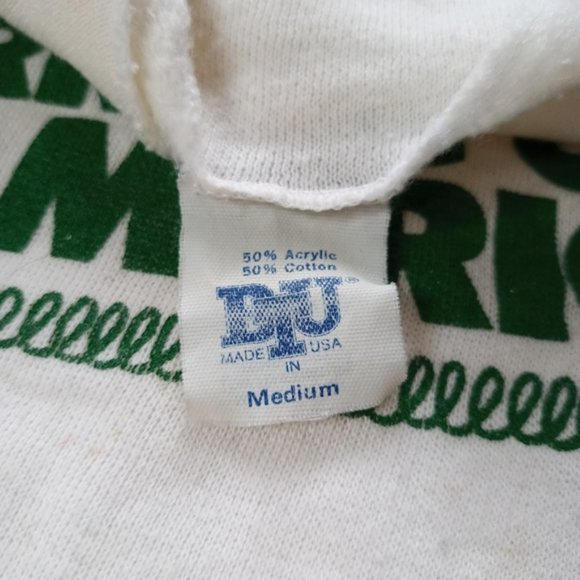 Vintage American Health March 1985 Working out in America Cropped Shirt