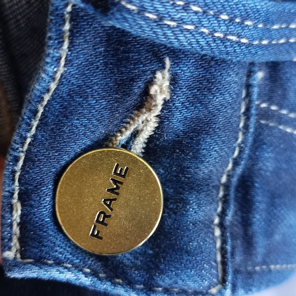 FRAME Le Skinny de Jeanne Crop Denim Jeans STYLE# LSJC214 LAKEWOOD