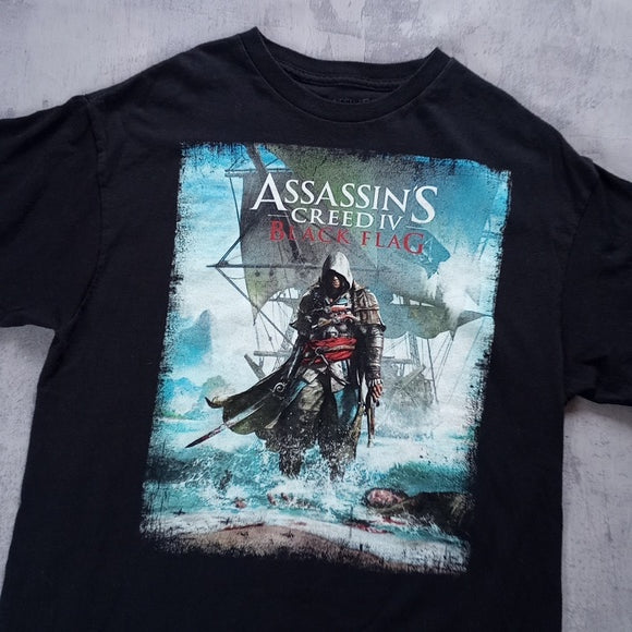 2013 Assassins Creed IV Black Flag Graphic T-Shirt