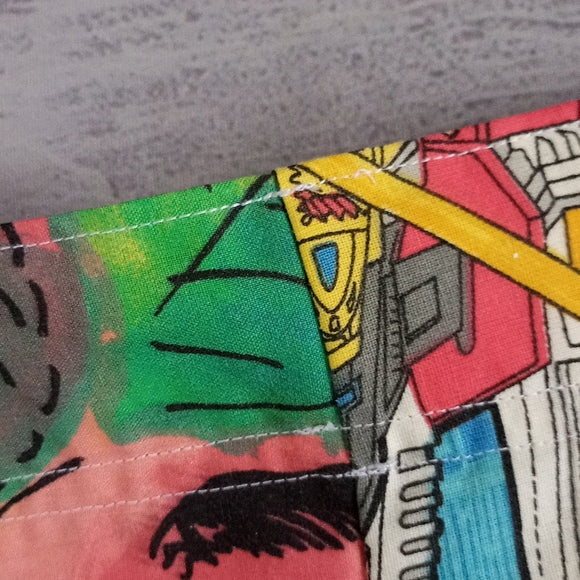 "Benny Stein" Boom Box Benny Custom Patchwork Shorts – UNISEX